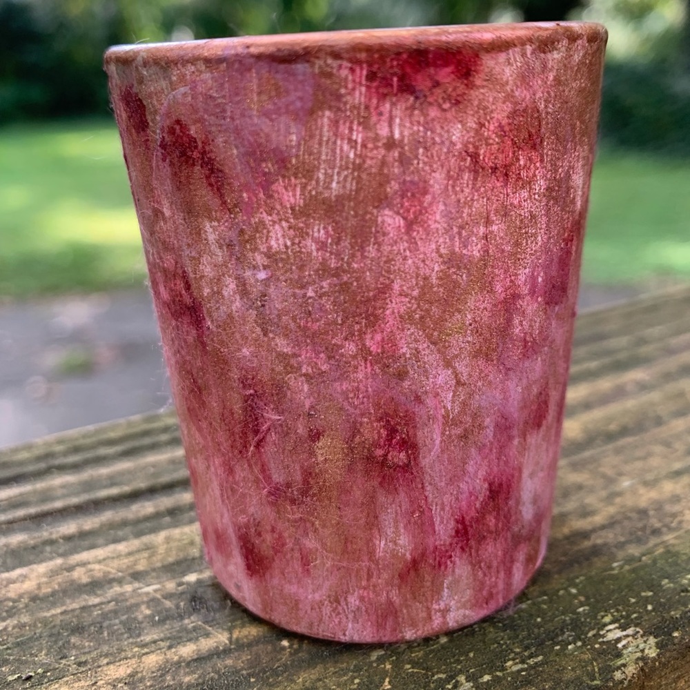 Hand Painted Votive Candle Holder Set - Picture 6 of 8